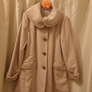 アクシーズファム(axes femme)の新品 axes femme アクシーズファム 淡ピンクコート(ロングコート)