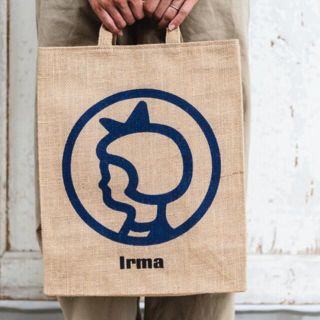 【Irma】イヤマちゃん　ジュートトートバック(エコバッグ)