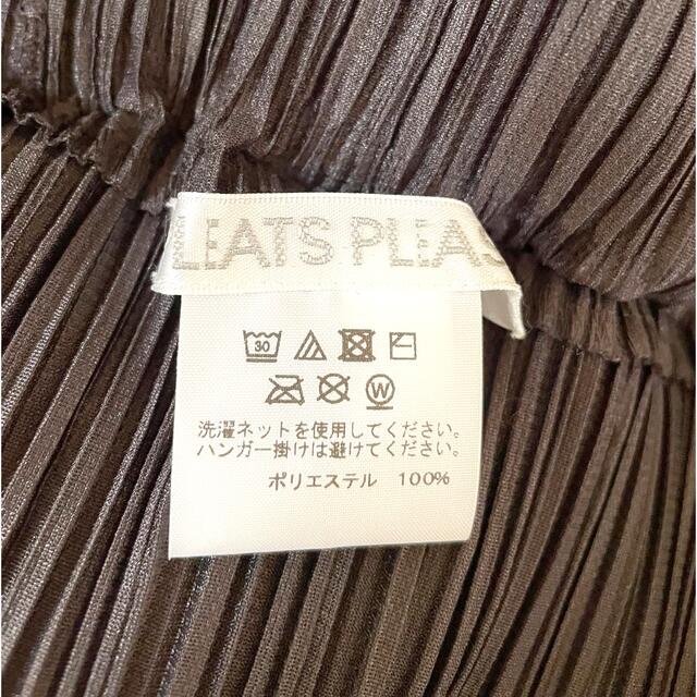 PLEATS PLEASE ISSEY MIYAKE(プリーツプリーズイッセイミヤケ)の【新品】プリーツプリーズ　横プリーツ　カットソー　トップス レディースのトップス(カットソー(長袖/七分))の商品写真