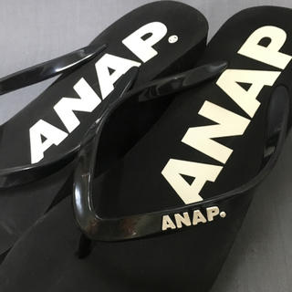 アナップ(ANAP)の◼︎ANAP◼︎ビーチサンダル／ブラック(ビーチサンダル)