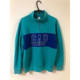 ギャップ(GAP)のGAP スウェット 上着 水色 長袖 メンズ(スウェット)