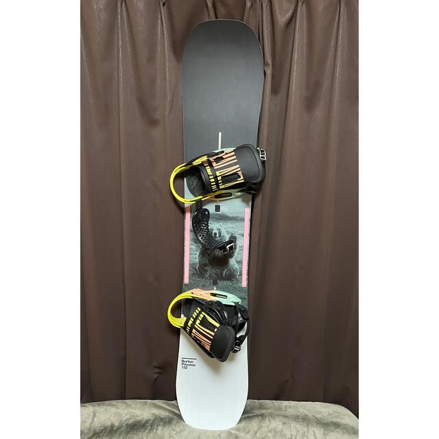 【美品】BURTON process 152 【20-21モデル】スノボー