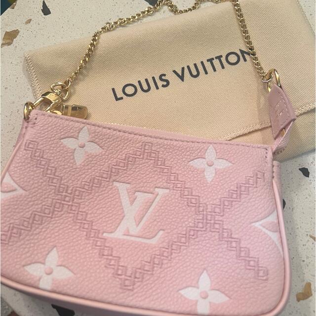 LOUIS VUITTON(ルイヴィトン)のルイヴィトン✴︎ミニポーチ✴︎ポシェット✴︎ピンク レディースのファッション小物(ポーチ)の商品写真