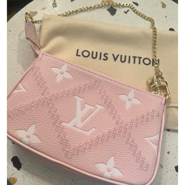 LOUIS VUITTON(ルイヴィトン)のルイヴィトン✴︎ミニポーチ✴︎ポシェット✴︎ピンク レディースのファッション小物(ポーチ)の商品写真