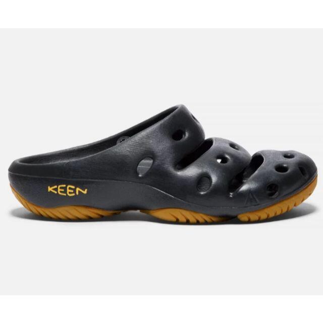KEEN(キーン)の新品 正規 KEEN ヨギ BLACK 28cm / キーン Yogui 黒 メンズの靴/シューズ(サンダル)の商品写真