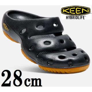 キーン(KEEN)の新品 正規 KEEN ヨギ BLACK 28cm / キーン Yogui 黒(サンダル)