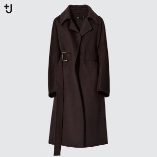 ユニクロ(UNIQLO)のUNIQLO +J カシミヤブレンドラップロングコート(ロングコート)