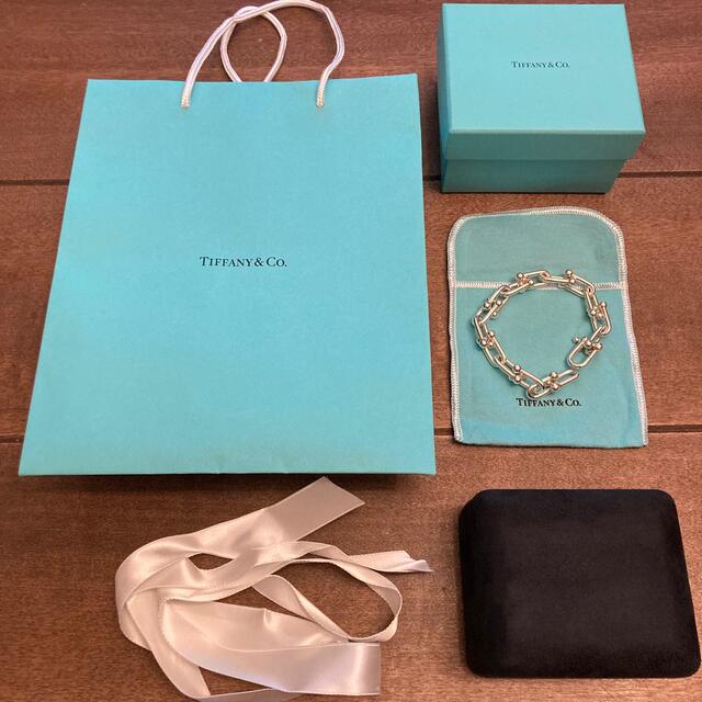 TIFFANY ティファニー ハードウェア リンクブレスレット ラージ 16コマ TIFFANY ティファニー ハードウェア リンクブレスレット ラージ 16コマ