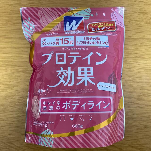 weider(ウイダー)のウイダー プロテイン効果 ソイカカオ味 660g 食品/飲料/酒の健康食品(プロテイン)の商品写真