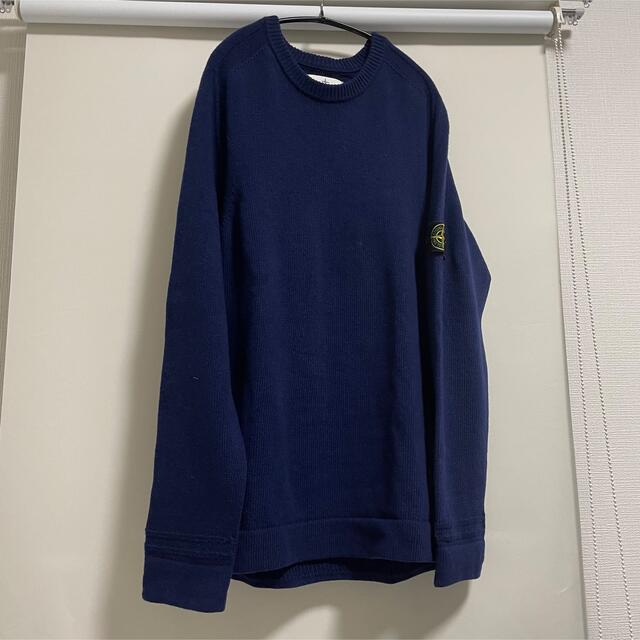 STONE ISLAND(ストーンアイランド)のSTONE ISLAND セーター XL ネイビー ストーンアイランド メンズのトップス(ニット/セーター)の商品写真