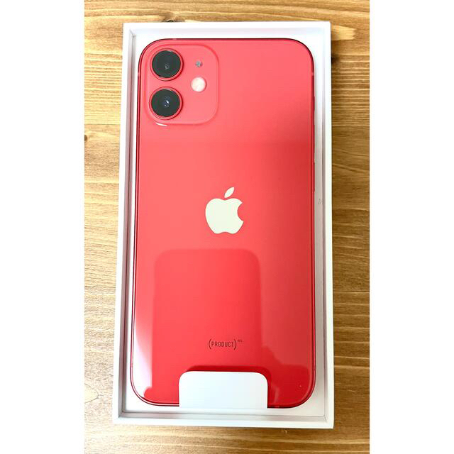 iPhone 12 mini (PRODUCT)RED 128GB SIMフリー