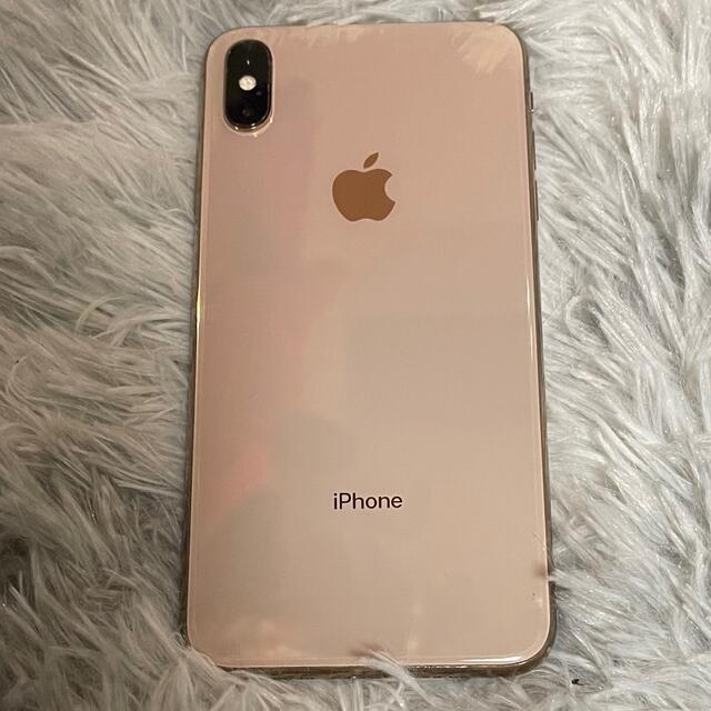 スマートフォン本体iPhone xs max 64GB ゴールド