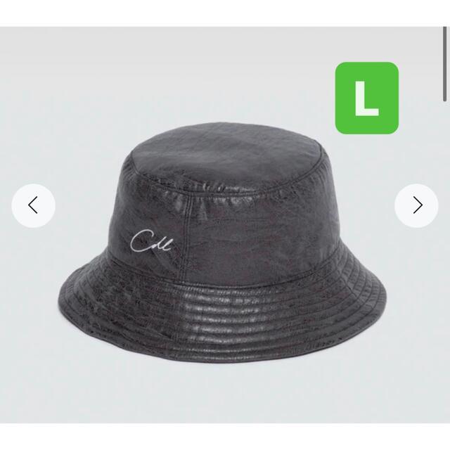 clair de lune CDL FAUX LEATHER HAT BLACK