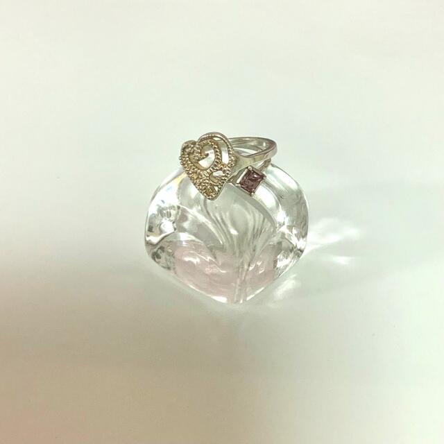 silver 925 ハート透かしリング #13  レディースのアクセサリー(リング(指輪))の商品写真