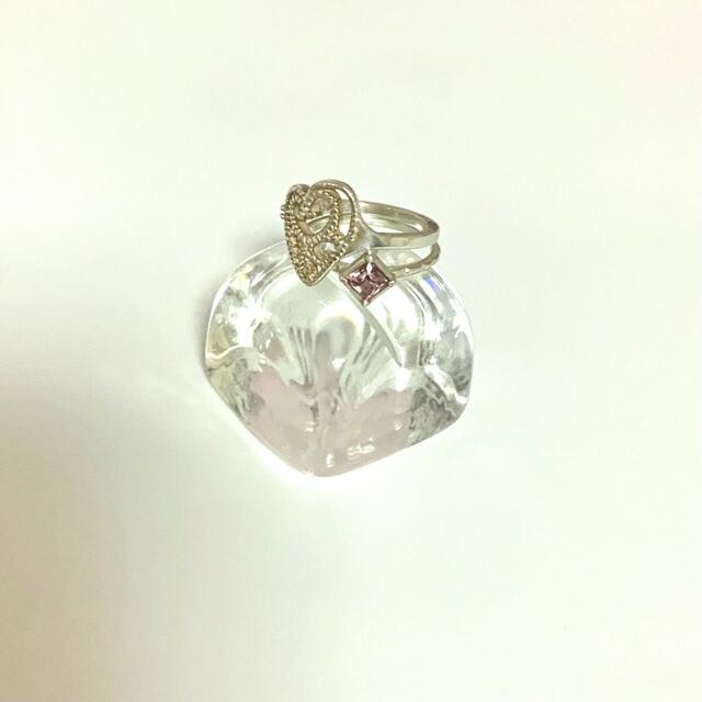 silver 925 ハート透かしリング #13  レディースのアクセサリー(リング(指輪))の商品写真