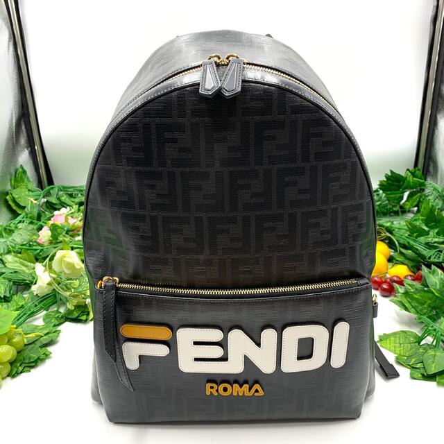 送料0円】 FENDI フェンディ×フィラ リュック バックパック レア 極美