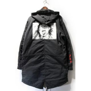 シュプリーム(Supreme)のSupreme AKIRA fishtail parka L size ブラック(モッズコート)