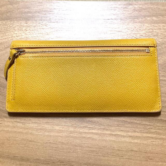 kate spade new york(ケイトスペードニューヨーク)のkate spade NEW YORK イエロー スリム長財布 レディースのファッション小物(財布)の商品写真