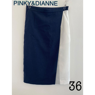 ピンキーアンドダイアン(Pinky&Dianne)のPINKY&DIANNE 膝下スカート　サイズ:36(ひざ丈スカート)