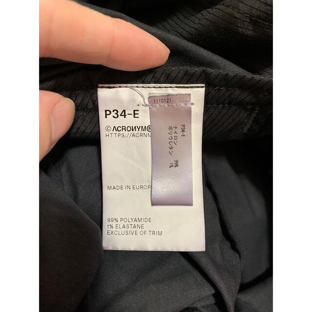 ACRONYM P34-E BDU Trouser Sサイズ メンズのパンツ(ワークパンツ/カーゴパンツ)の商品写真