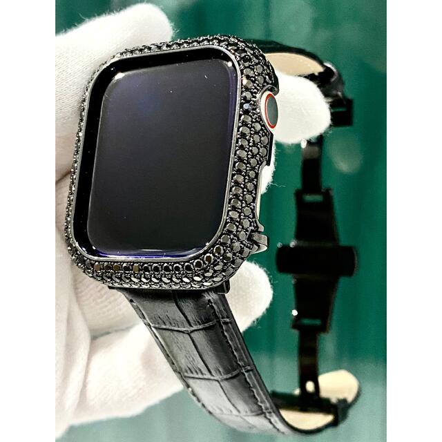 アップルウォッチカスタムベゼルベルトセット メンズの時計(腕時計(デジタル))の商品写真