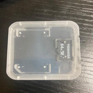 トウシバ(東芝)のmicro SDカード　64GB TOSHIBA(その他)