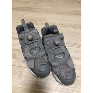 リーボック(Reebok)のReebokポンプヒューリーグレー24.5cm(スニーカー)