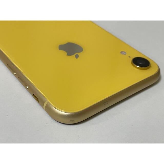 iPhone(アイフォーン)の■SIMフリーiPhoneXR 128GB イエロー　残債無し■ スマホ/家電/カメラのスマートフォン/携帯電話(スマートフォン本体)の商品写真