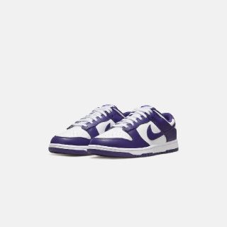 ナイキ(NIKE)のnike dunk low court purple 28cm sb high(スニーカー)