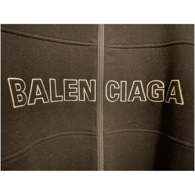 Balenciaga(バレンシアガ)の正規　美品　バレンシアガ　トラックジャケット　ウール　44 ブラック メンズのジャケット/アウター(ブルゾン)の商品写真