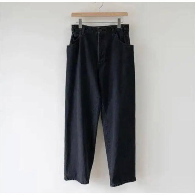 メンズstein  ex wide hooked denim jeans