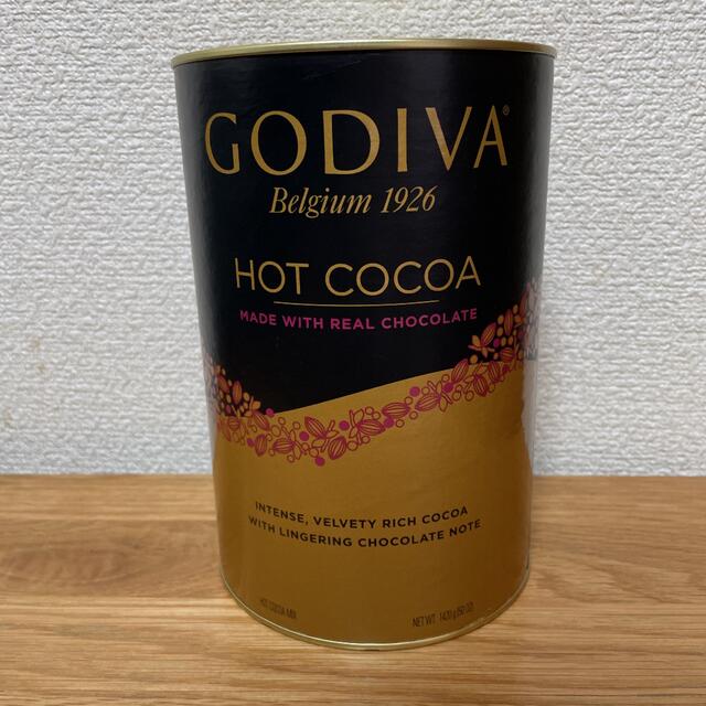 GODIVA ホットココア 缶 1.42kg ゴディバ 食品/飲料/酒の飲料(その他)の商品写真