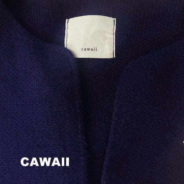 cawaii(カワイイ)の【CAWAii】エンブロイダリー オープンフロント カーディガン レディースのトップス(カーディガン)の商品写真