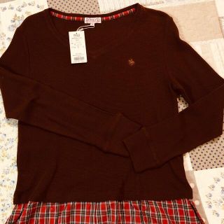 ポロラルフローレン(POLO RALPH LAUREN)の値下げ！新品タグ付　POLO トップス　長袖　カイタックファミリー(カットソー(長袖/七分))