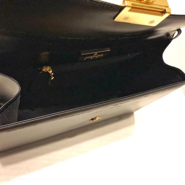 GIVENCHY(ジバンシィ)のジバンシー ハンドバッグ - 黒 レザー レディースのバッグ(ハンドバッグ)の商品写真