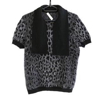 ヴァレンティノ(VALENTINO)のバレンチノ 半袖セーター レディース美品 (ニット/セーター)