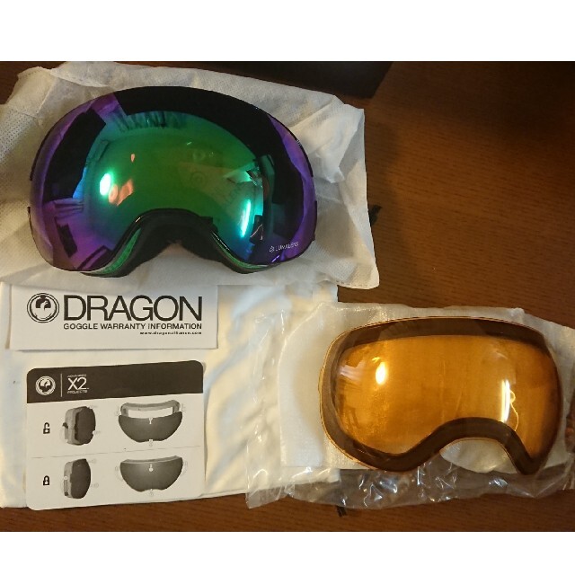 DRAGON(ドラゴン)のドラゴン X2 スノーゴーグル スポーツ/アウトドアのスノーボード(ウエア/装備)の商品写真