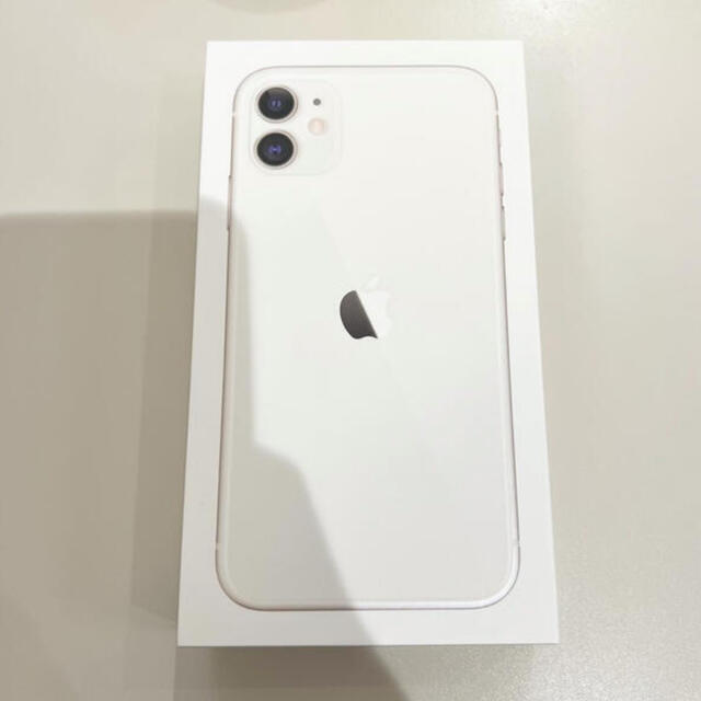 iPhone -  新品　未使用　IPhone  11 64GB SIMフリー ホワイト　白