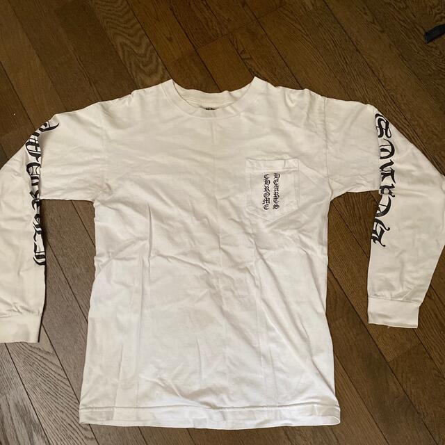 世界有名な クロムハーツ サイズM Chrome 白ロンT - Hearts Tシャツ ...