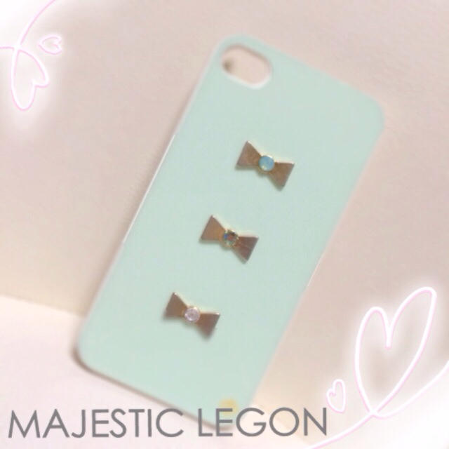 MAJESTIC LEGON(マジェスティックレゴン)のマジェ✧˖° iPhone4.4S スマホ/家電/カメラのスマホアクセサリー(モバイルケース/カバー)の商品写真