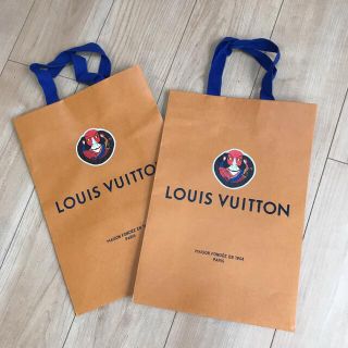 ルイヴィトン(LOUIS VUITTON)のLOUIS VUITTON   ショップ袋　2枚(ショップ袋)