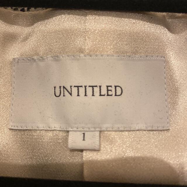 UNTITLED(アンタイトル)のUNTITLED アンタイトル  ミックスツイードジャケット  入学式　七五三 レディースのジャケット/アウター(ノーカラージャケット)の商品写真