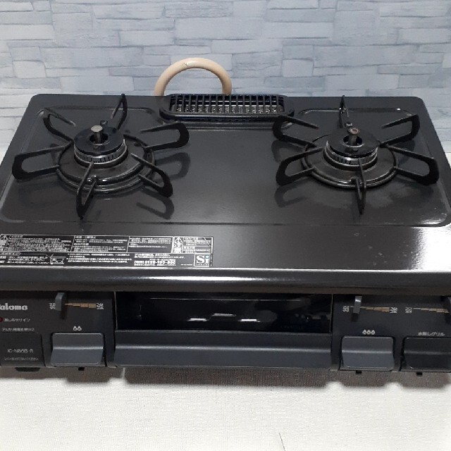 パロマ 都市ガスコンロ IC-N86B-R 2019年式-