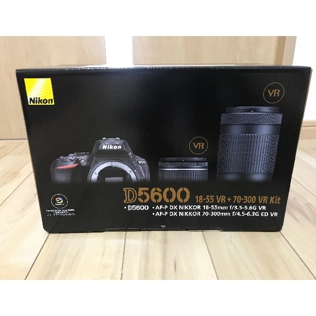 カメラ「Nikon デジタル一眼レフカメラ D5600 ダブルズームキット」