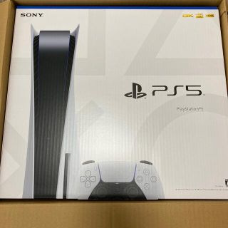 プレイステーション(PlayStation)のPS5 本体　SONY PlayStation5ディスクドライブ搭載モデル(家庭用ゲーム機本体)