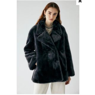 マウジー(moussy)のmoussy ファーコート　マウジー　Pコート(ピーコート)