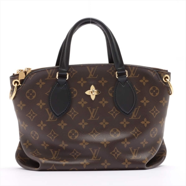 LOUIS VUITTON フラワージップド トートPM 2WAYトートバッグ