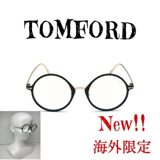 トムフォード(TOM FORD)の【新品・未使用】TOMFORD メガネ BLACK ブルーライトカット(サングラス/メガネ)