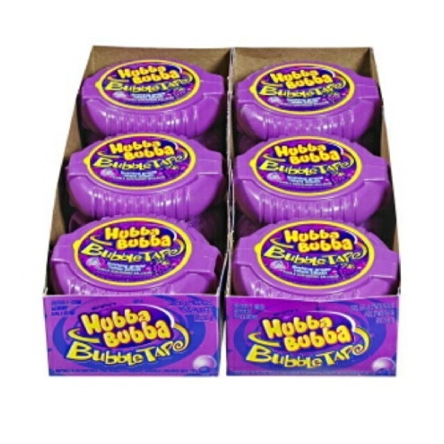 hubba bubba ハバババ バブルテープガム グレープ 食品/飲料/酒の食品(菓子/デザート)の商品写真