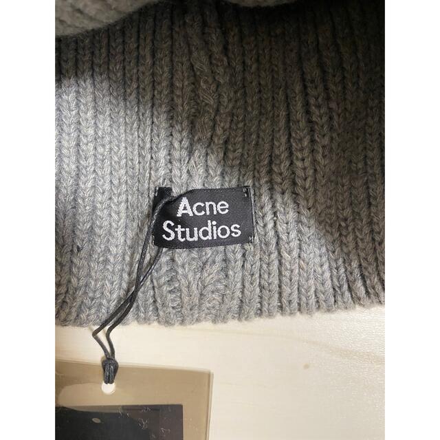 ACNE - Acne Studios ニット帽 ビーニー グレーの通販 by なつ's shop